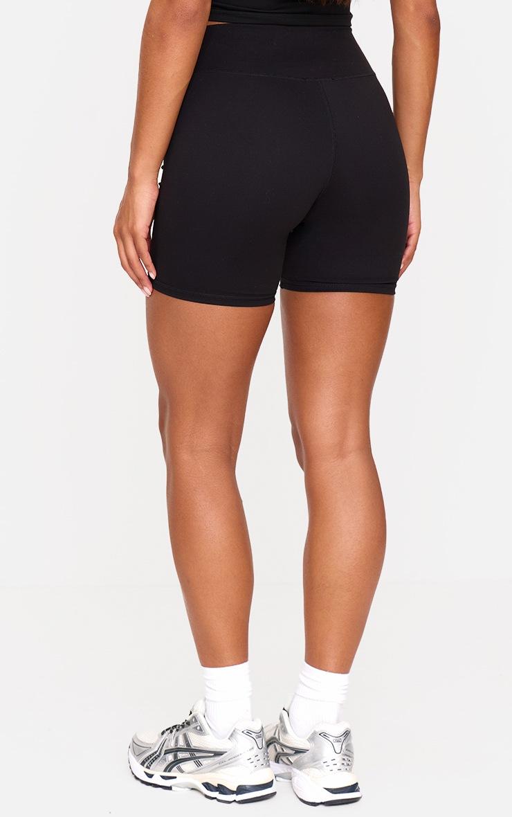 Pretty Little Thing Black Ultimate Sculpt High Waist Gym Shorts