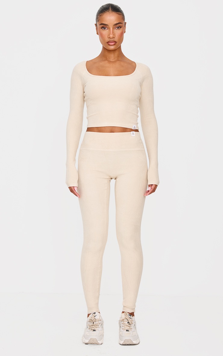 Pretty Little Thing Butter Yellow Brushed Rib Square Neck Underlayer Top