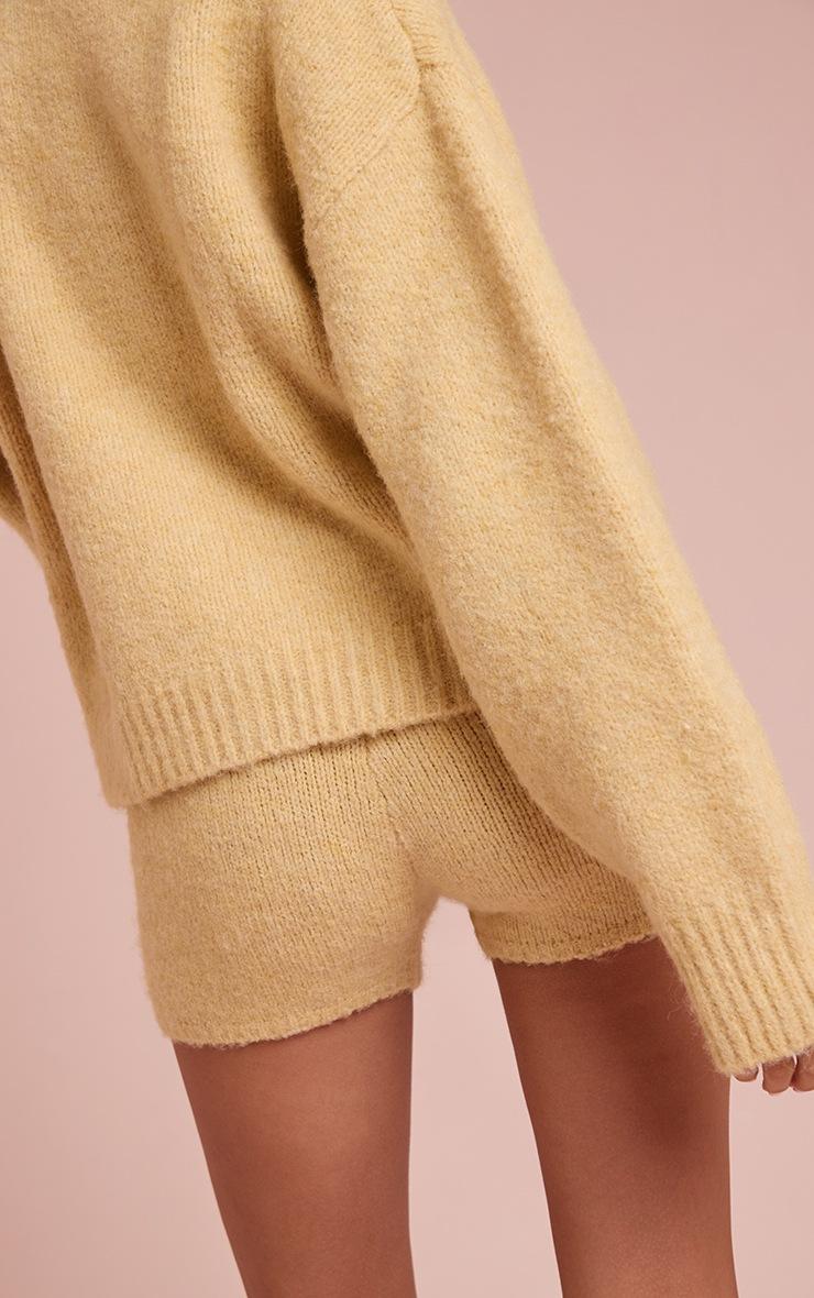 Pretty Little Thing Buttercream Brushed Knit Mini Shorts