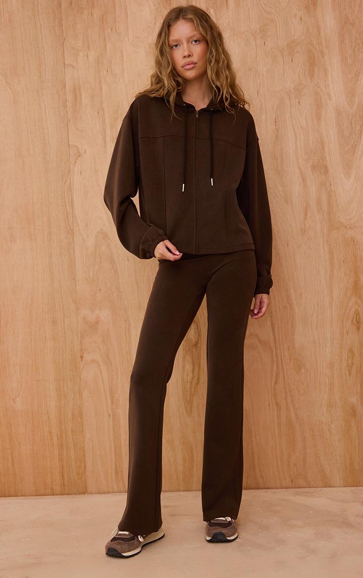 Pretty Little Thing Chocolate Super Soft Zip Hoodie