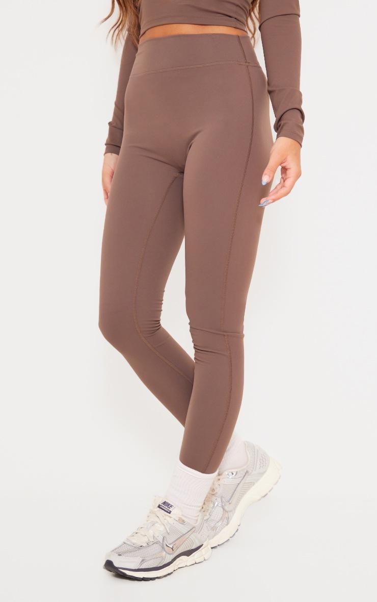Pretty Little Thing Coffee Snatched Sculpt Leggings