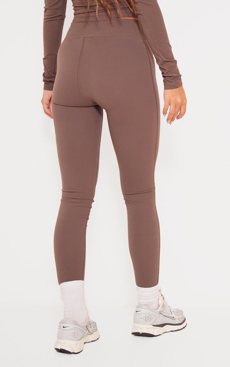 Pretty Little Thing Coffee Snatched Sculpt Leggings