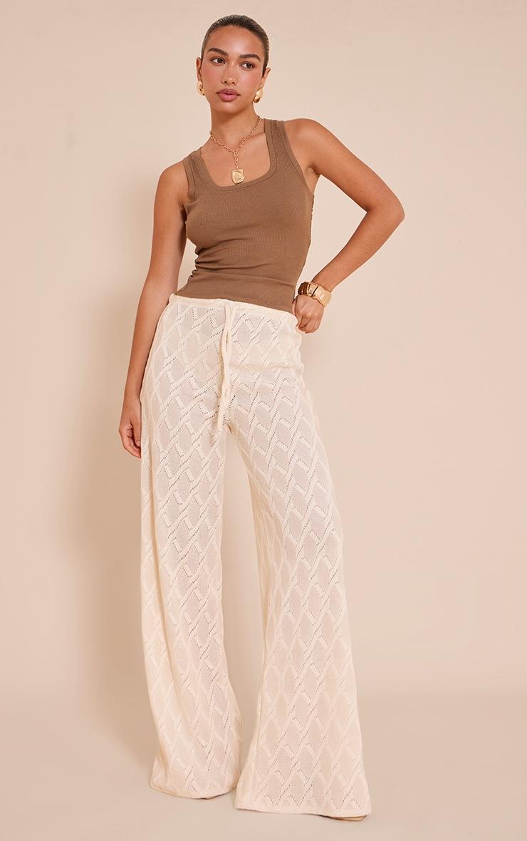 Pretty Little Thing Mushroom Soft Rib Scoop Neck Vest Top