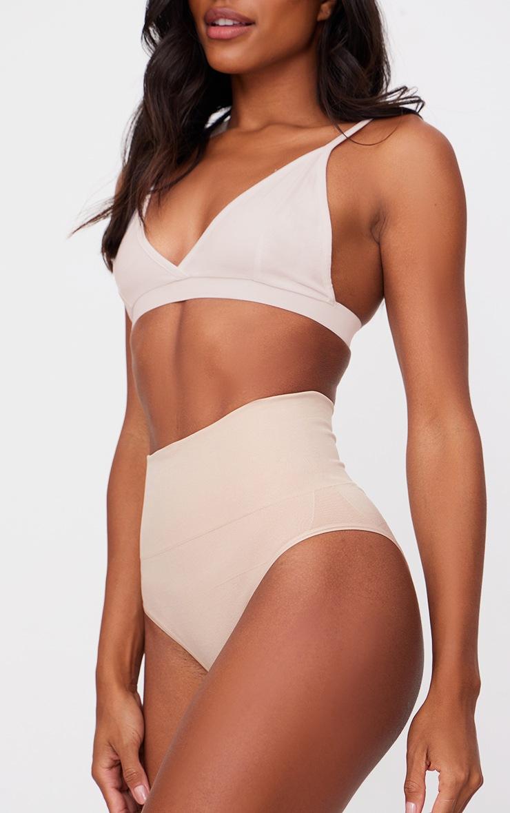 Pretty Little Thing Nude Shapewear High Waist Control Briefs