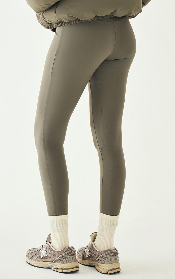 Pretty Little Thing Olive Ultimate Sculpt High Waist Gym Leggings