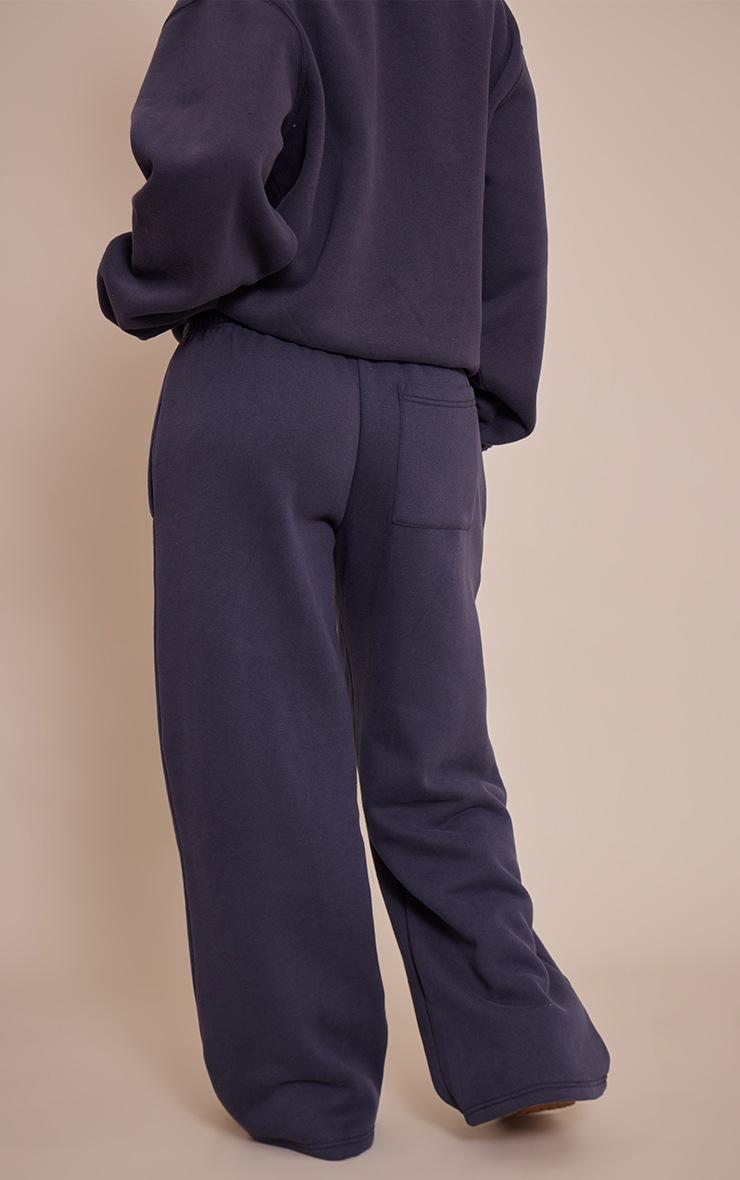 Pretty Little Thing Petite Navy Straight Leg Sweatpants