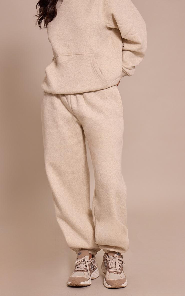 Pretty Little Thing Petite Oatmeal Cuffed Sweatpants