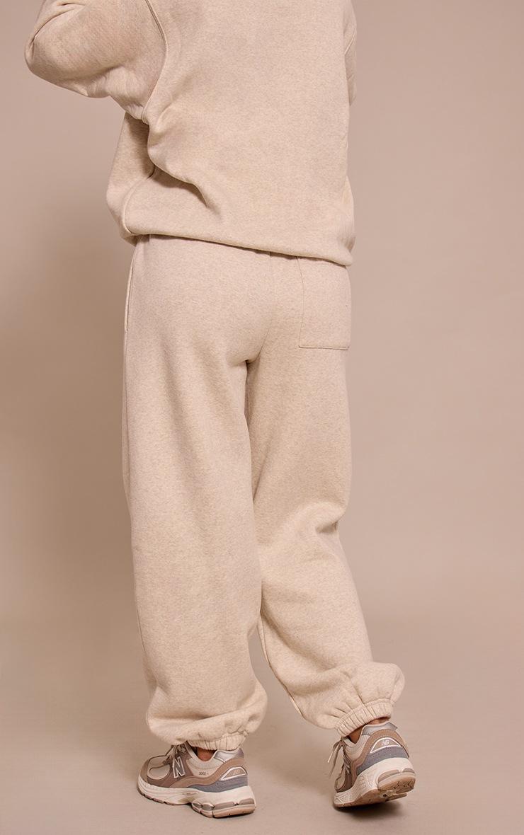 Pretty Little Thing Petite Oatmeal Cuffed Sweatpants