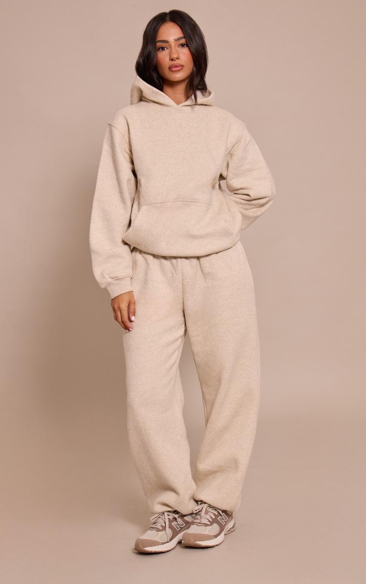 Pretty Little Thing Petite Oatmeal Cuffed Sweatpants