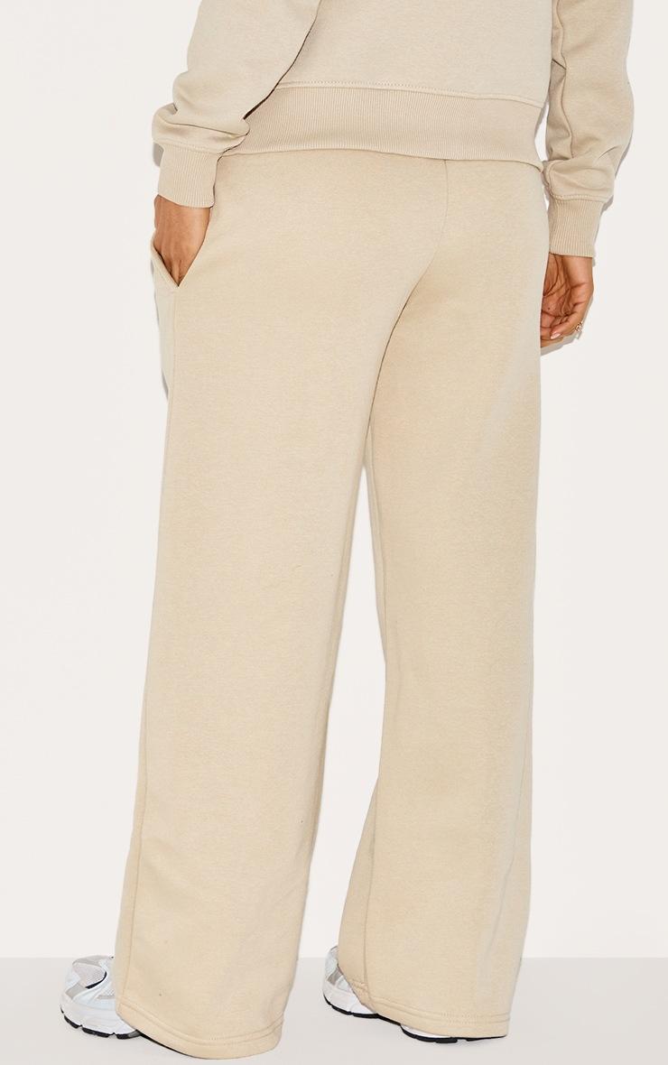 Pretty Little Thing Petite Pebble Seam Detail Straight Leg Sweatpants