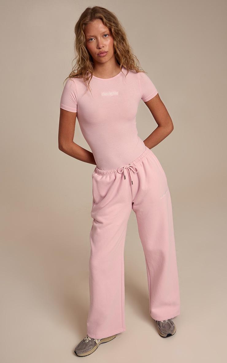 Pretty Little Thing Pink Prettylittlething Short Sleeve Bodysuit