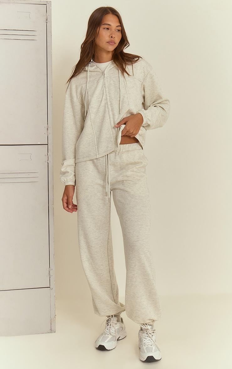 Pretty Little Thing Ash Grey Super Soft Zip Hoodie