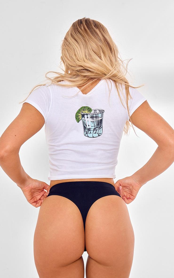 Pretty Little Thing Black Single Seamless Thong