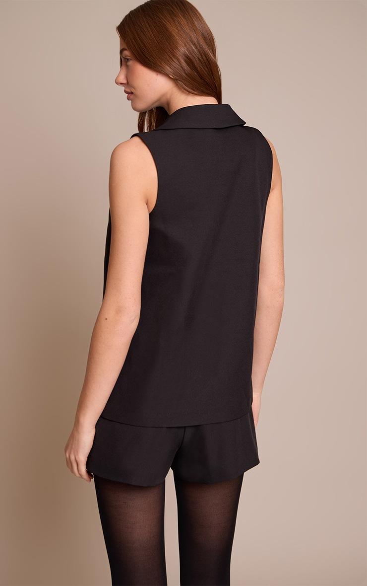 Pretty Little Thing Black Tailored Woven Shorts