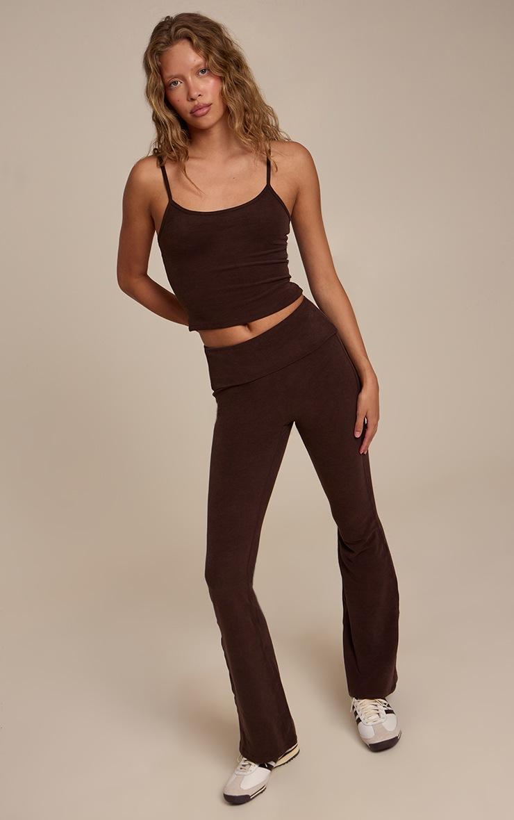 Pretty Little Thing Chocolate Soft Cotton Vest