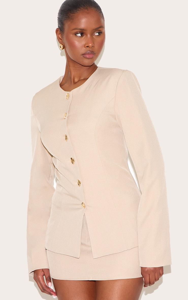 Pretty Little Thing Clay Tailored Mini Skirt