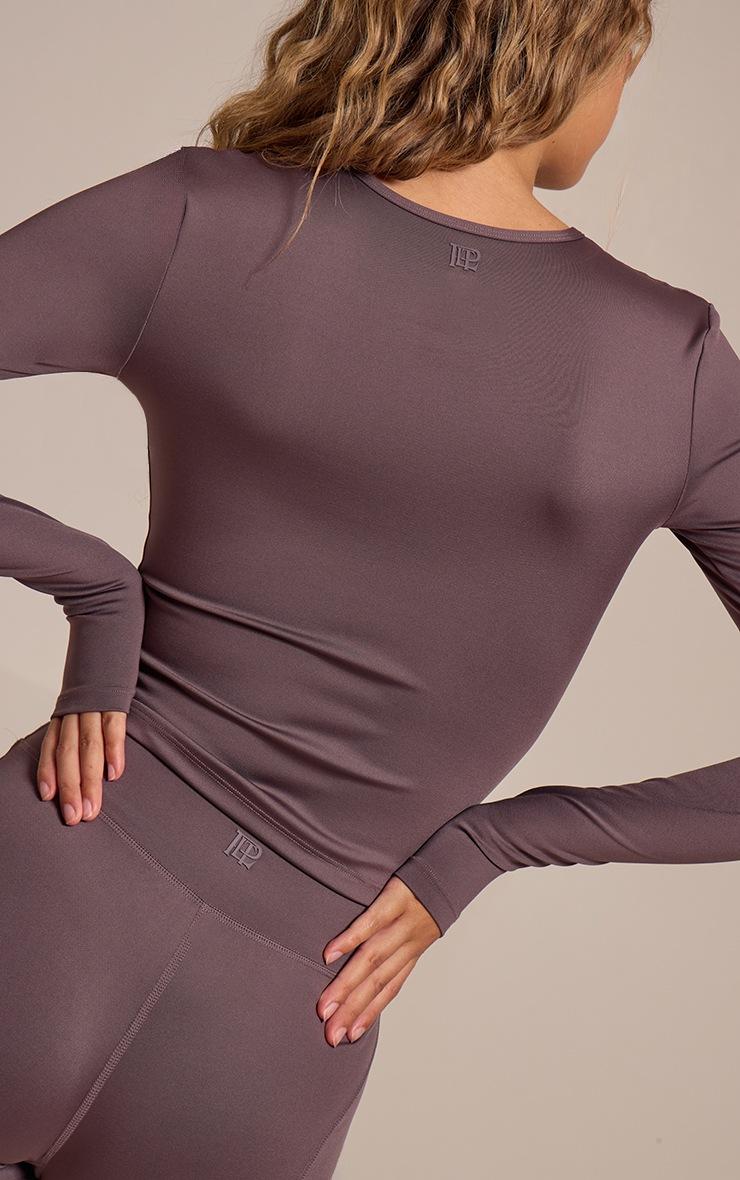 Pretty Little Thing Mauve Ultimate Long Sleeve Top