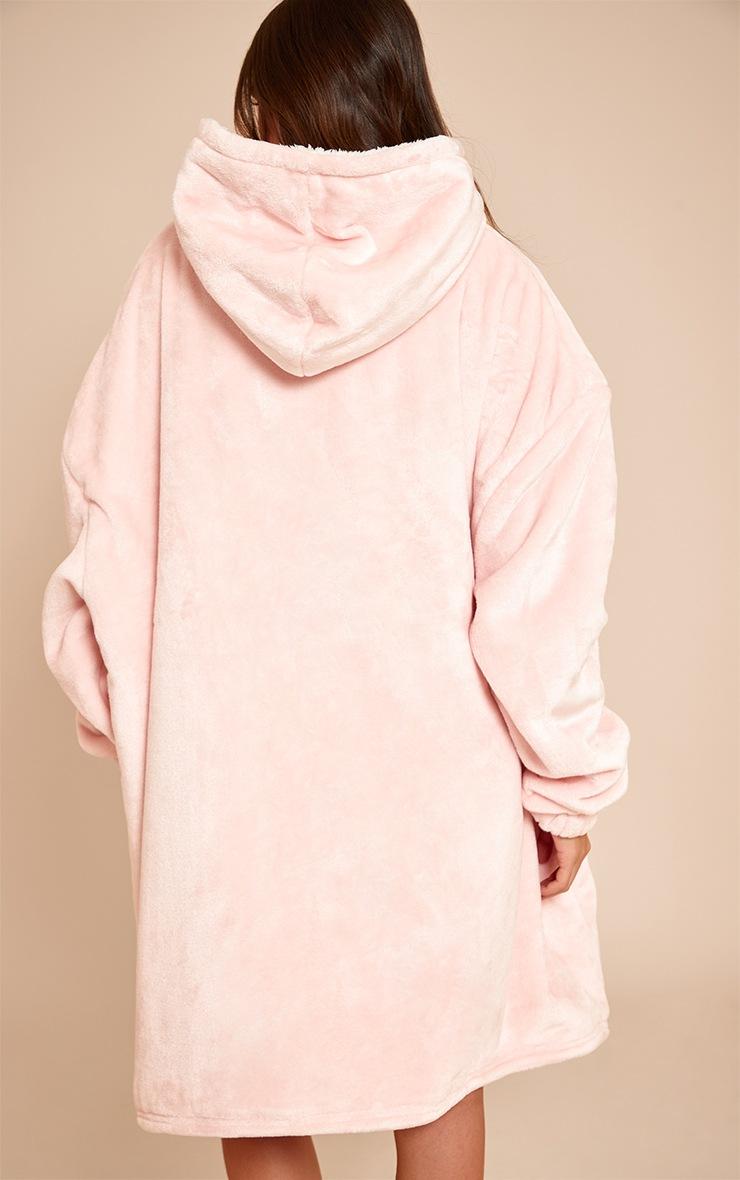 Pretty Little Thing Pink Fleece Lined Hooded Oodie