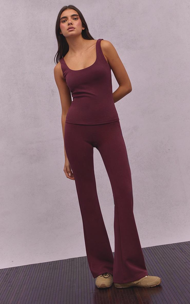 Pretty Little Thing Plum Super Soft Padded Vest