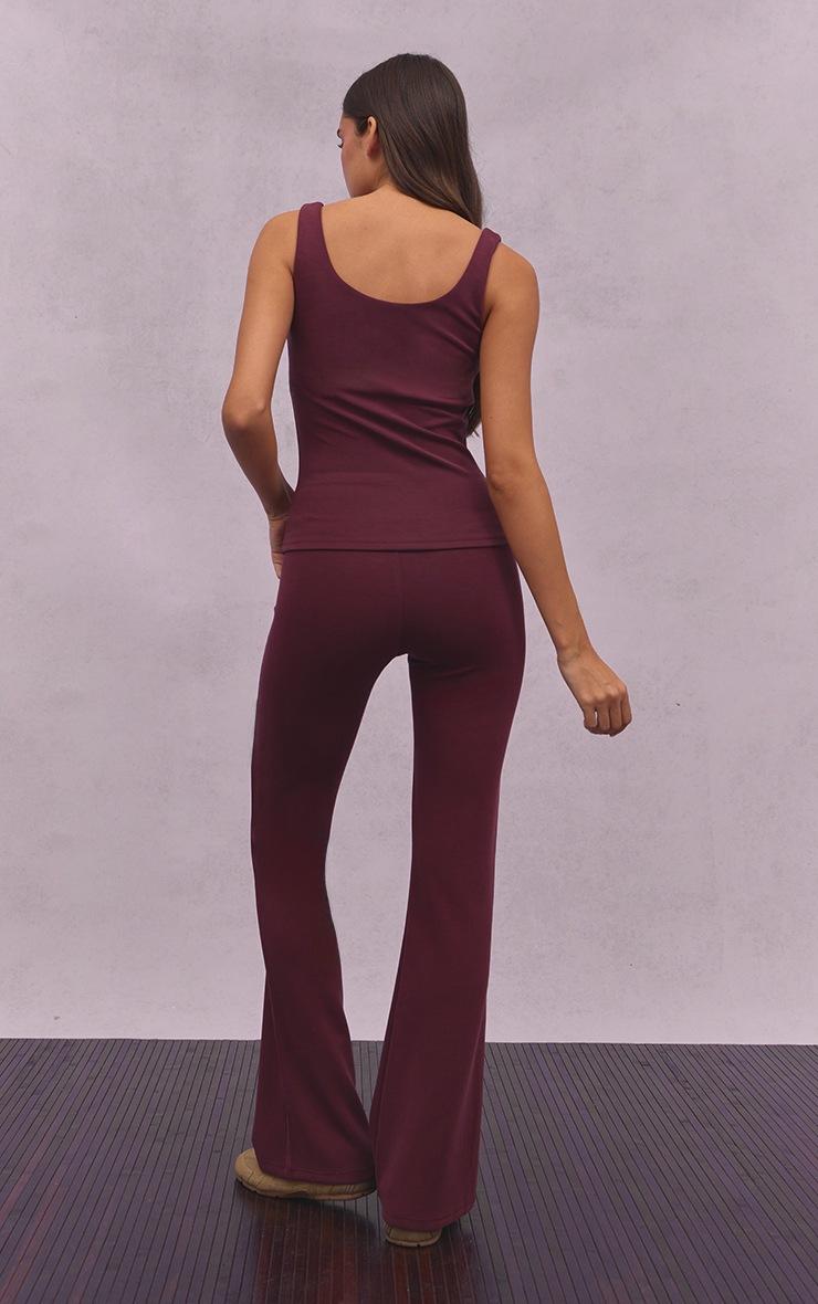 Pretty Little Thing Plum Super Soft Yoga Pant