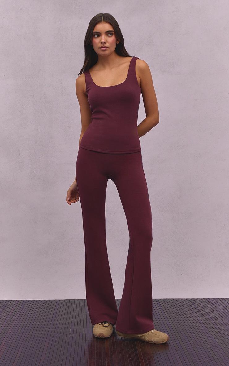 Pretty Little Thing Plum Super Soft Yoga Pant