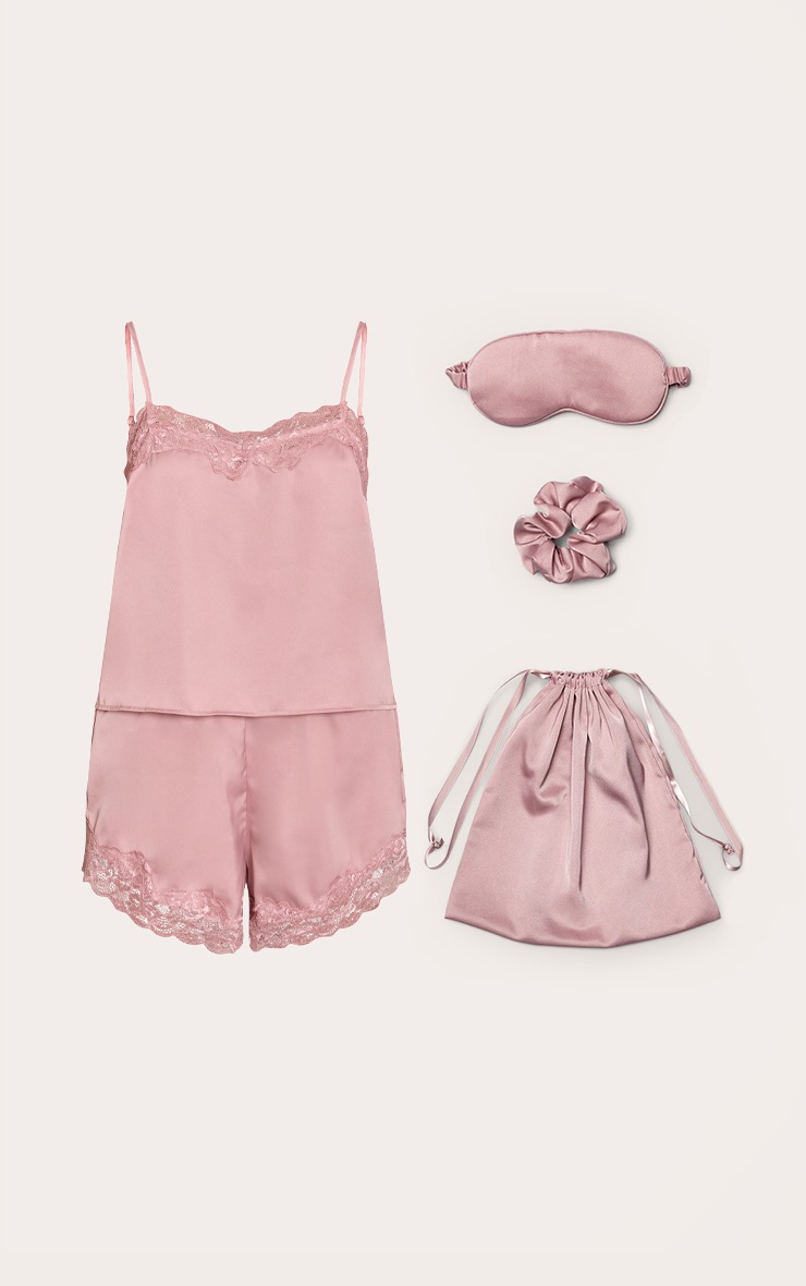 Pretty Little Thing Rose Satin Sleepwear Gift Bag