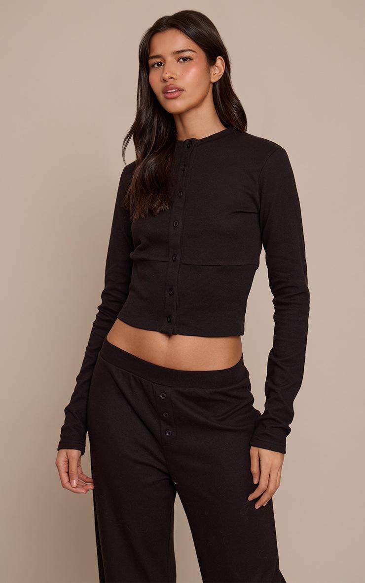 Pretty Little Thing Tall Black Super Soft Top