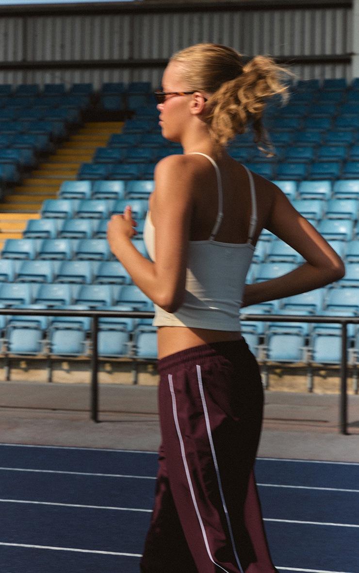 Pretty Little Thing White Soft Rib Vest
