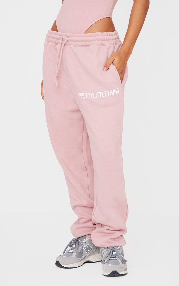 Pretty Little Thing PRETTYLITTLETHING Light Pink High Waist Cuffed Sweatpants