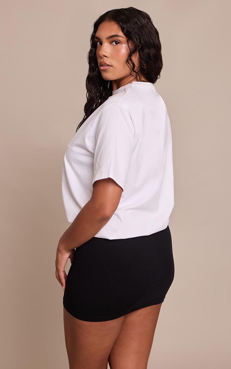 Pretty Little Thing Shape Black Seamless Mini Skirt