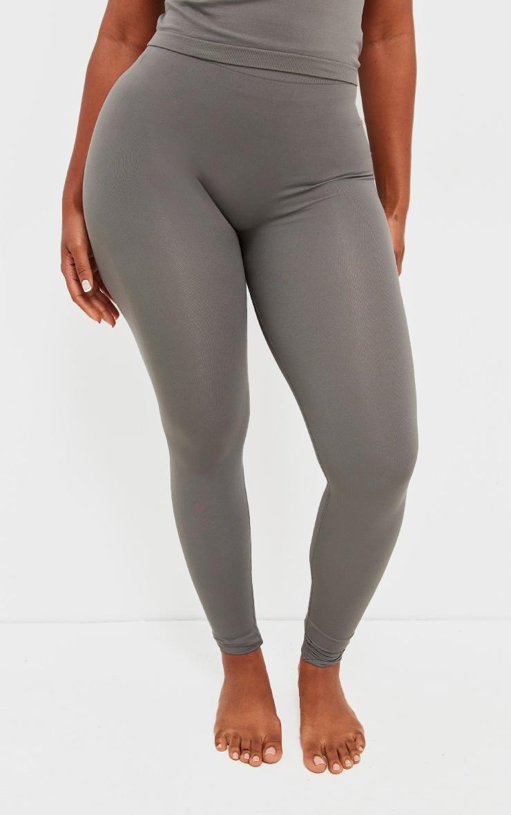 Pretty Little Thing Shape Charcoal Stretch Seamless Leggings