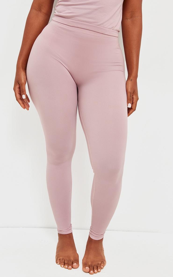 Pretty Little Thing Shape Mauve Stretch Seamless Leggings