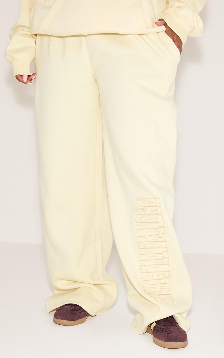 Pretty Little Thing Shape PrettyLittleThing Lemon Sweatpants
