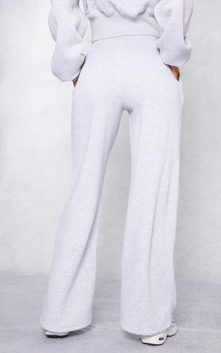 Pretty Little Thing Tall Ash Grey Wide Leg Sweatpant