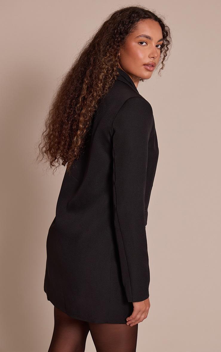 Pretty Little Thing Tall Black Oversized Blazer Dress
