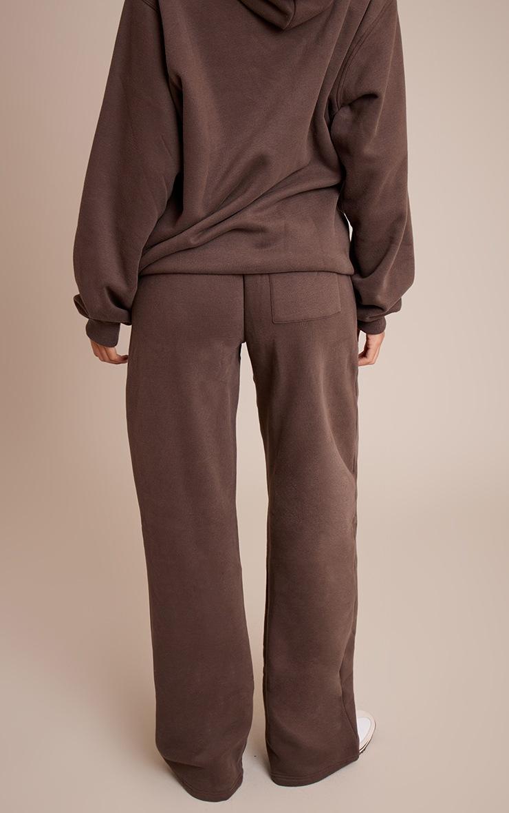 Pretty Little Thing Tall Espresso Straight Leg Sweat Pants