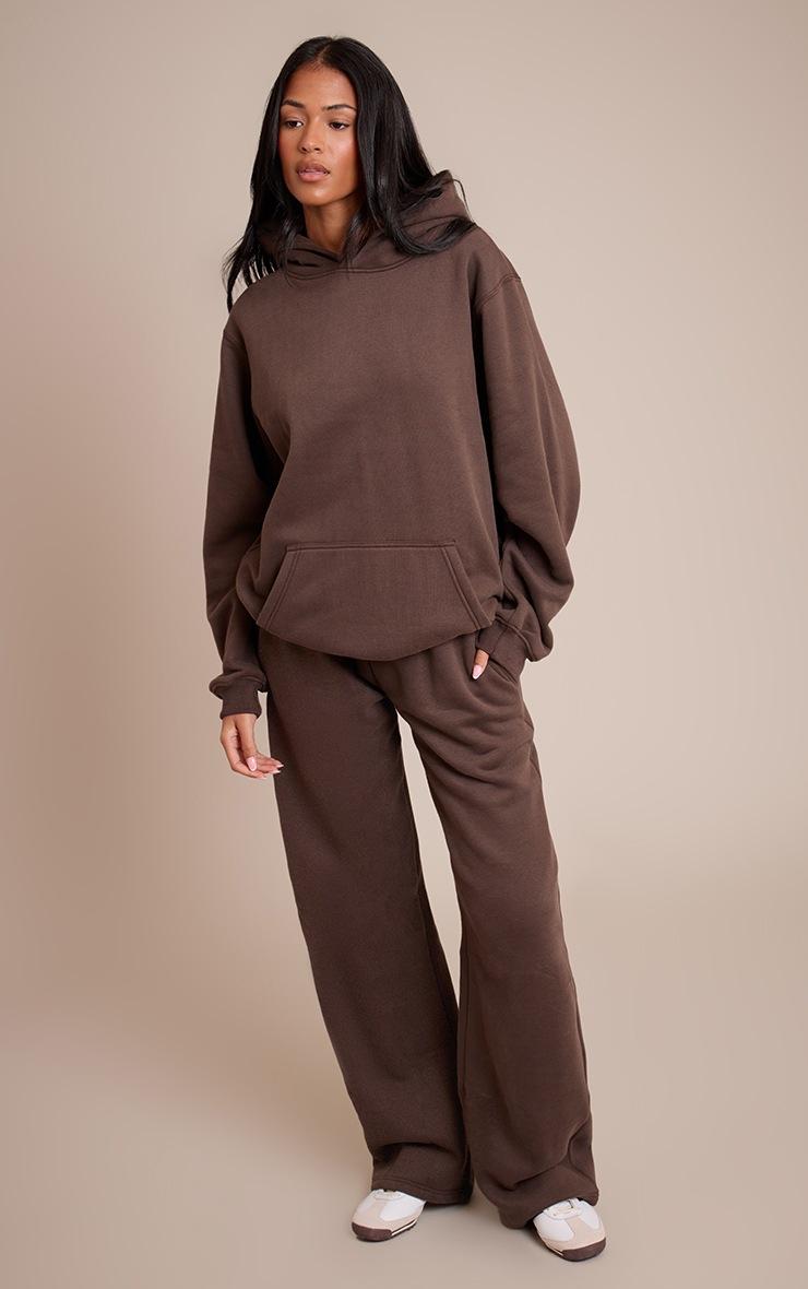 Pretty Little Thing Tall Espresso Straight Leg Sweat Pants