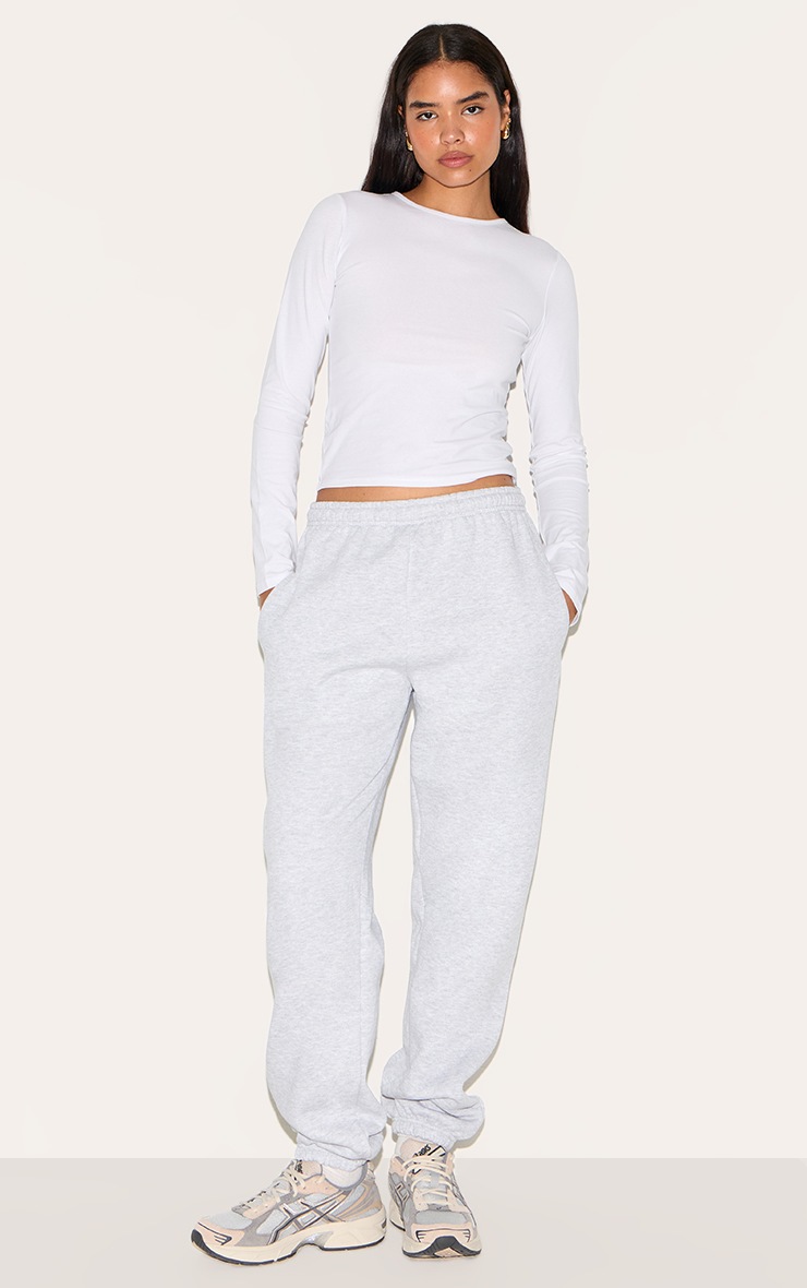 Pretty Little Thing Tall Grey Marl Sweat Ultimate Sweatpants