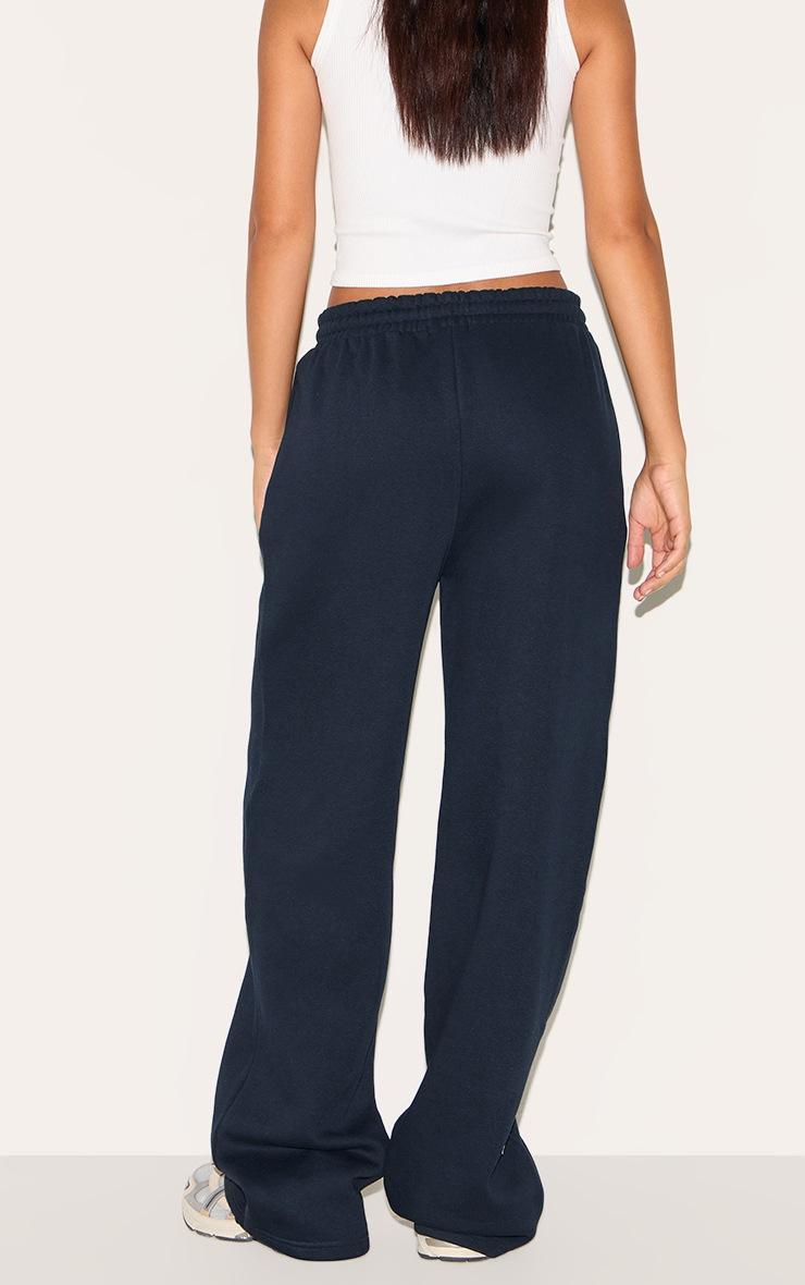 Pretty Little Thing Tall Navy Drawstring Wide Leg Sweatpants