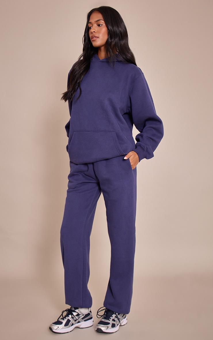 Pretty Little Thing Tall Navy Oversized Pull Over Hoodie