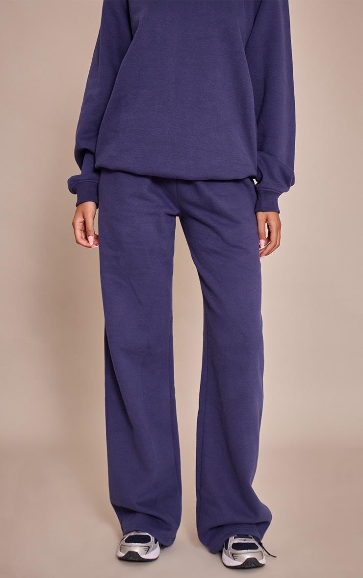 Pretty Little Thing Tall Navy Straight Leg Sweatpants
