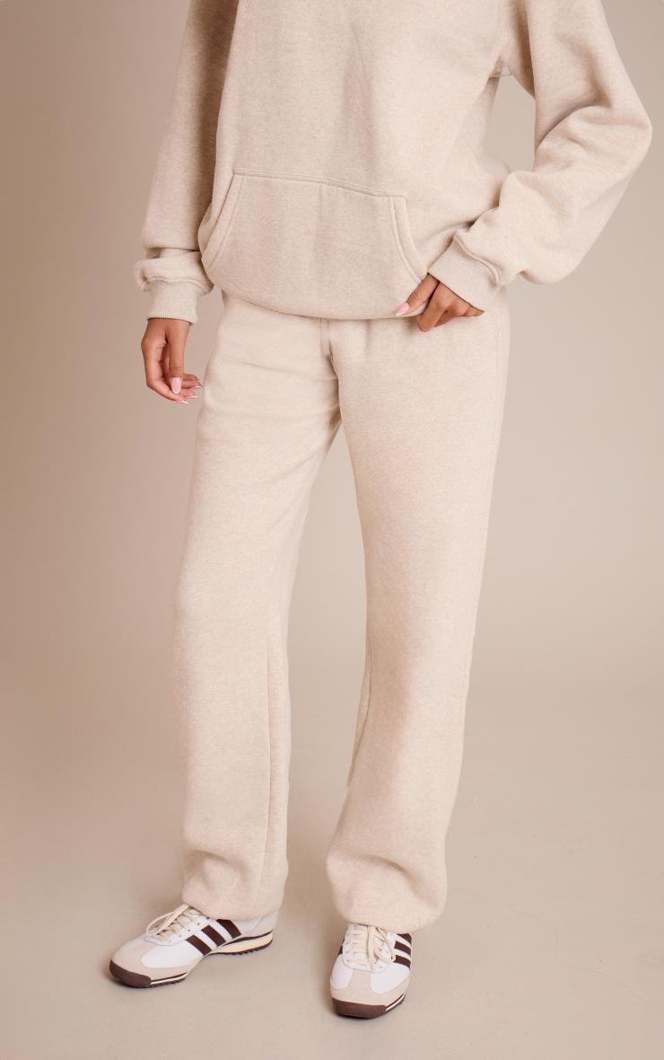 Pretty Little Thing Tall Oatmeal Marl Cuffed Sweatpants