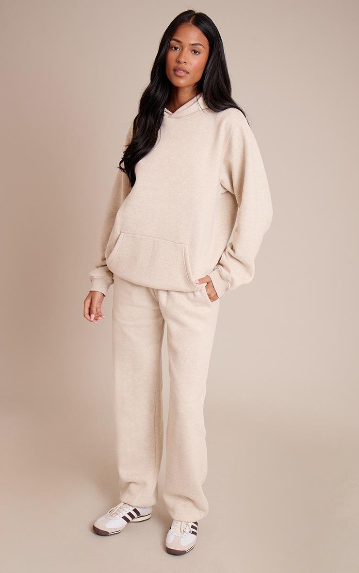 Pretty Little Thing Tall Oatmeal Marl Cuffed Sweatpants