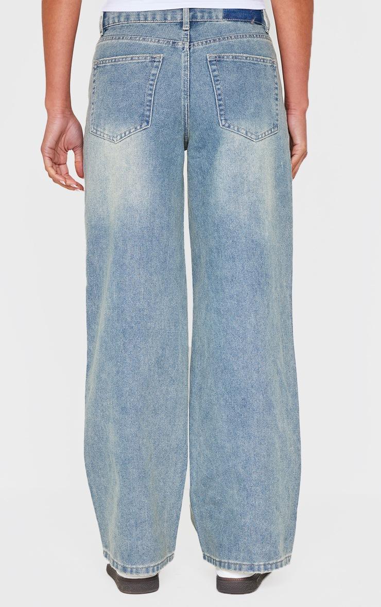 Pretty Little Thing Vintage Ripped Knee Frayed Hem Boyfriend Jeans